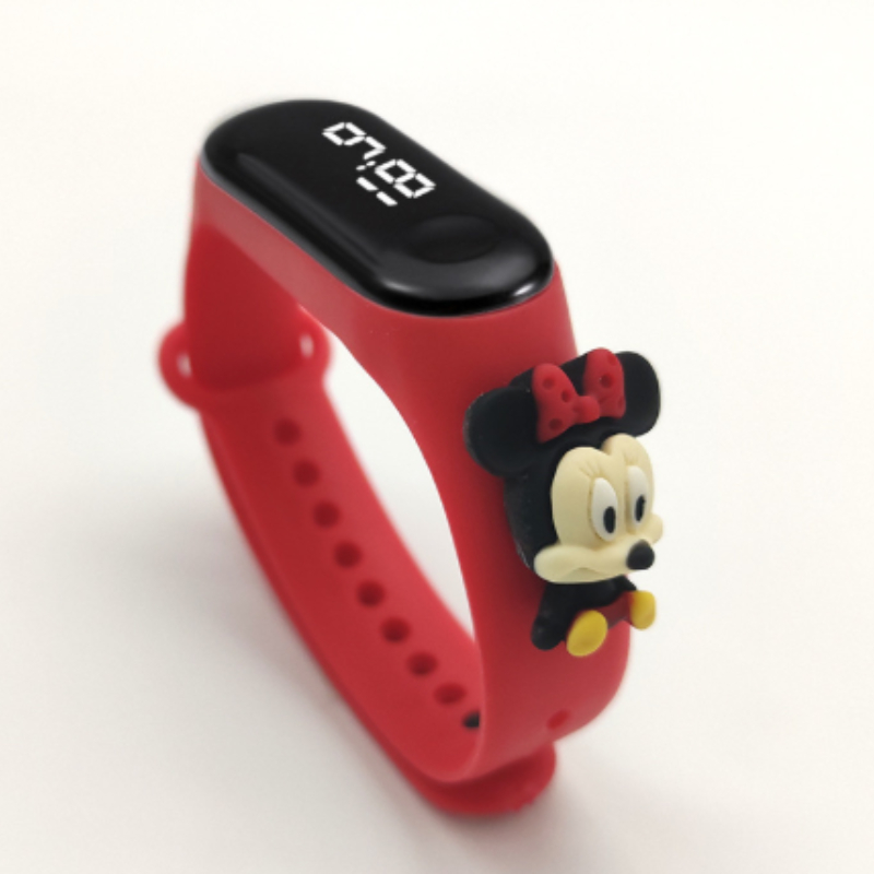 Silicone Watch Kids Sport Minimalist Digital Wrist Watch For Boys Girls  Gifts Cute Clock