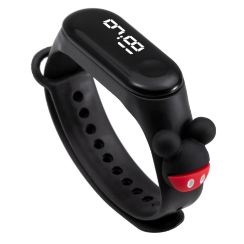 Silicone Watch Kids Sport Minimalist Digital Wrist Watch For Boys Girls  Gifts Cute Clock