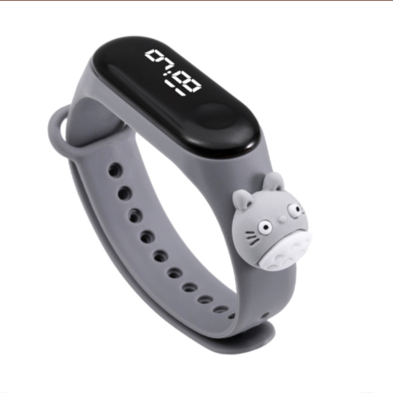 Silicone Watch Kids Sport Minimalist Digital Wrist Watch For Boys Girls  Gifts Cute Clock