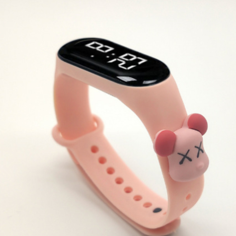 Silicone Watch Kids Sport Minimalist Digital Wrist Watch For Boys Girls  Gifts Cute Clock