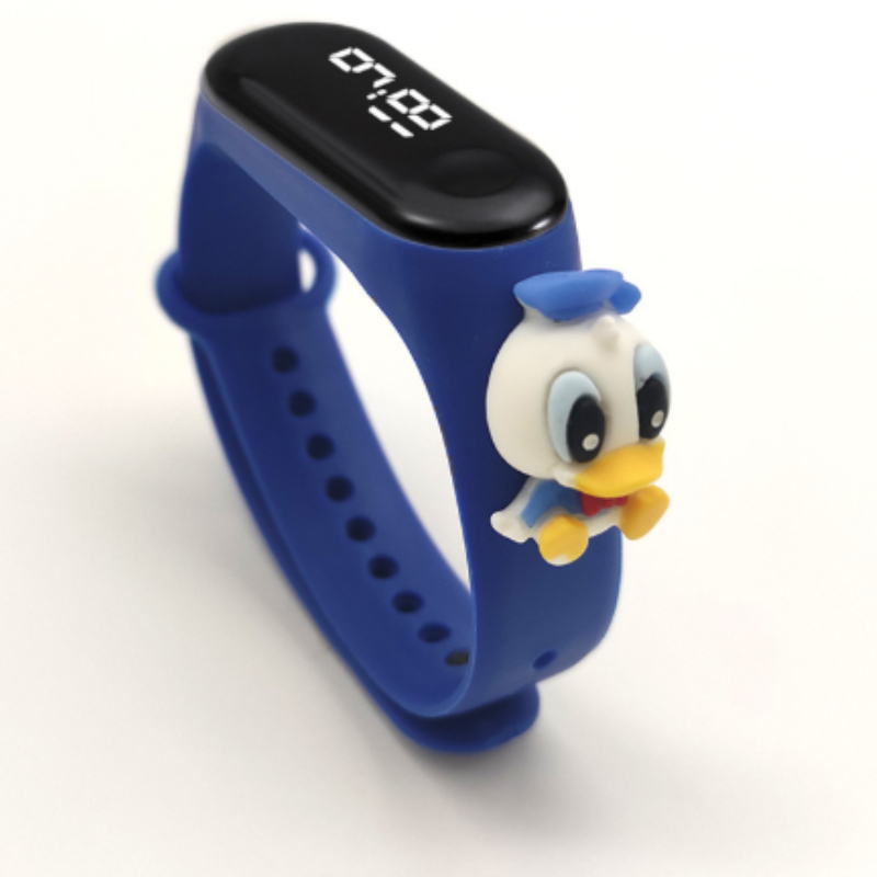Silicone Watch Kids Sport Minimalist Digital Wrist Watch For Boys Girls  Gifts Cute Clock