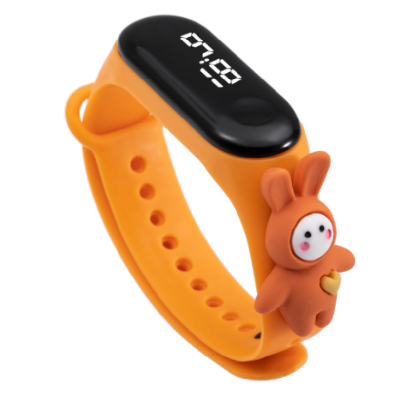 Silicone Watch Kids Sport Minimalist Digital Wrist Watch For Boys Girls  Gifts Cute Clock