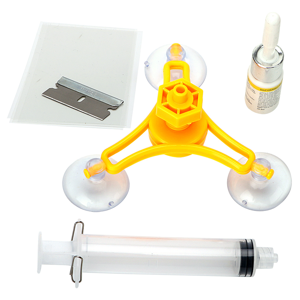 Car Windshield Repair Kit For Chip Crack Window Screen Polishing DIY Glass Repair Tool Auto Maintenance Sets Car-Styling