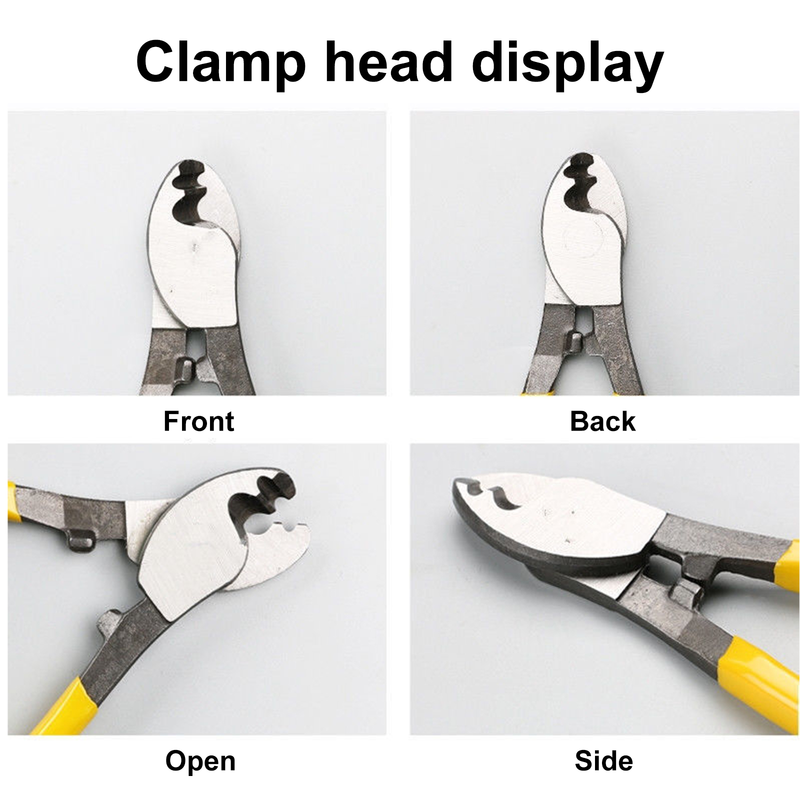 8 Inch Carbon Steel Cable Shear Cable Cutter Electric Wire Cable Wire Stripper Cutting Plier Hand Tools