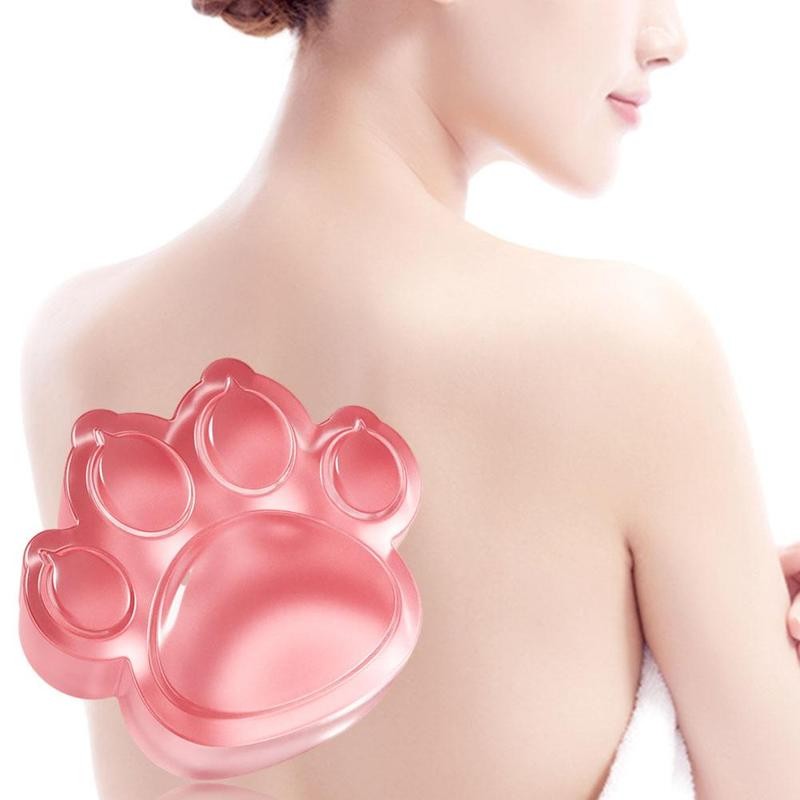 Cat Claw Shape Cleansing Bath Soap Remove Mites Moisturizing Jelly Bathe Soap Rich Foam Gentle Moisturizing Skin Body Care
