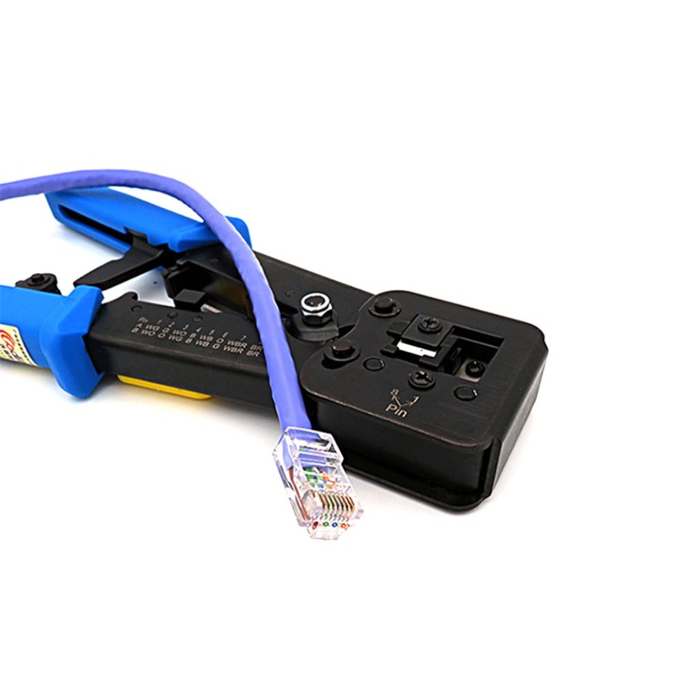 Hand Network Tool Plier 6P/8P RJ45 Crimper Cable Stripper Pressing Clamp Pliers Tongs Clip Clipper Multifunction Kit