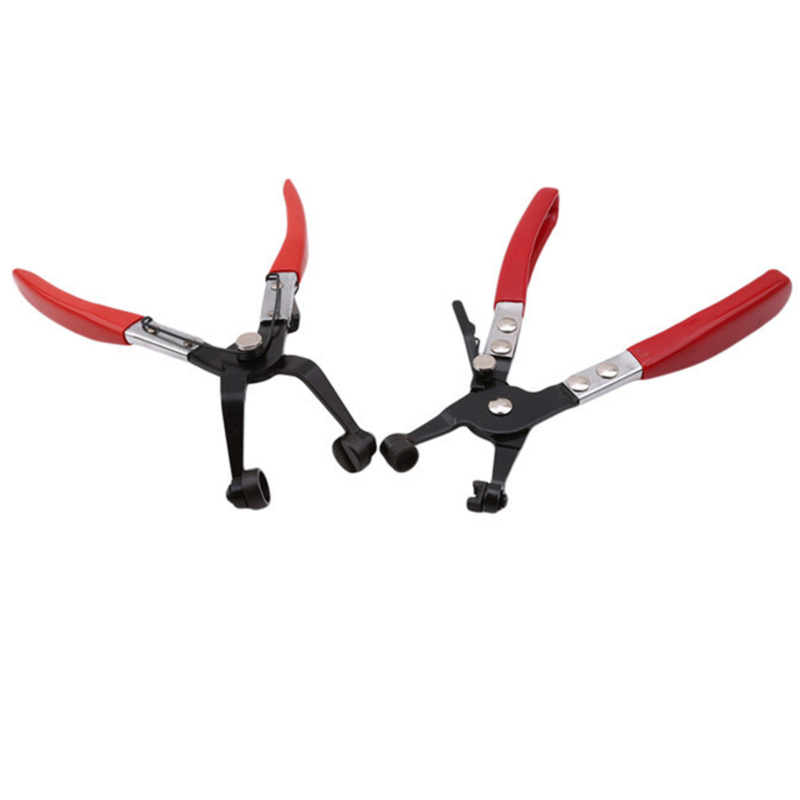 210mm Multitool Angled Hose Clamp Clip Pliers-For Fuel&Coolant Pipe Spring Clips Crimping Pliers Wire Cutters Pliers Accessories