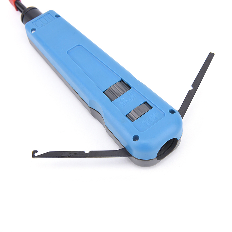 110 Terminal Punch Down Impact Krone Network Cable Insertion Tool Stripper Set