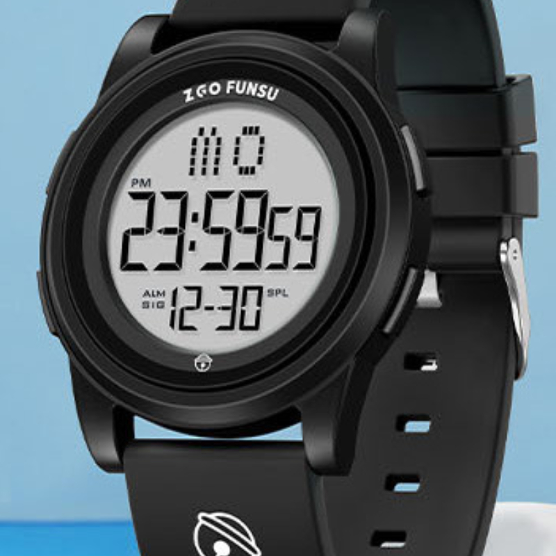 Doraemon Electronic Watch Sport Girls Boys Children Waterproof Trend Smart Electronic