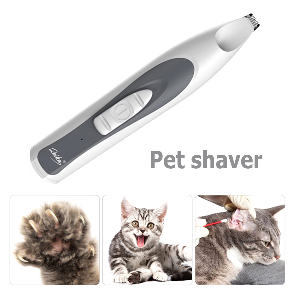 Pet Shaver Cordless Silent Dog Hair Trimmer Animal Grooming Shaved Feet for Cat Clippers Waterproof Chargeable Pets Accessories