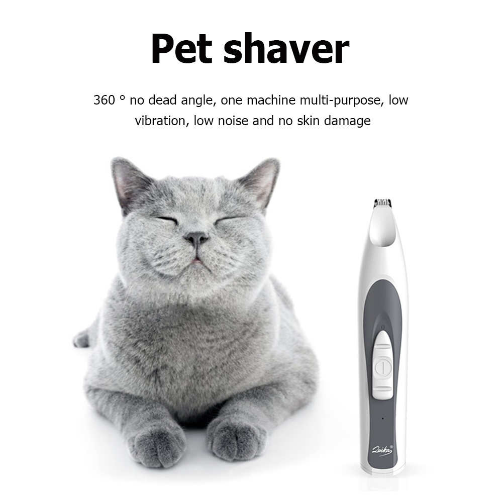 Pet Shaver Cordless Silent Dog Hair Trimmer Animal Grooming Shaved Feet for Cat Clippers Waterproof Chargeable Pets Accessories