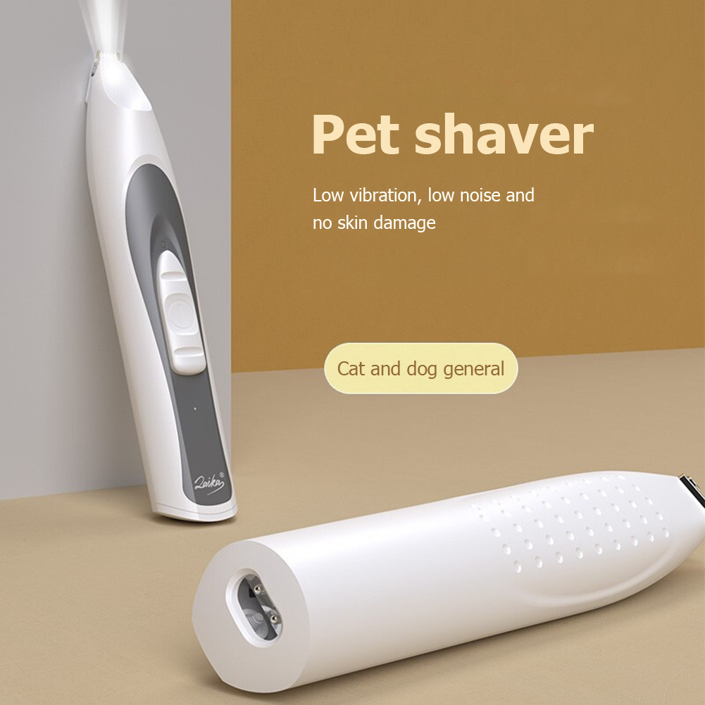 Pet Shaver Cordless Silent Dog Hair Trimmer Animal Grooming Shaved Feet for Cat Clippers Waterproof Chargeable Pets Accessories