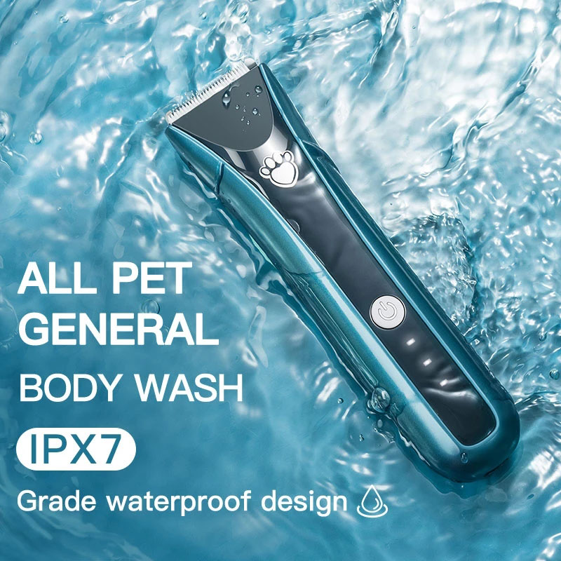 Pet Shaver Cordless Silent Dog Hair Trimmer Animal Grooming Shaved Feet for Cat Clippers Waterproof Chargeable Pets Accessories