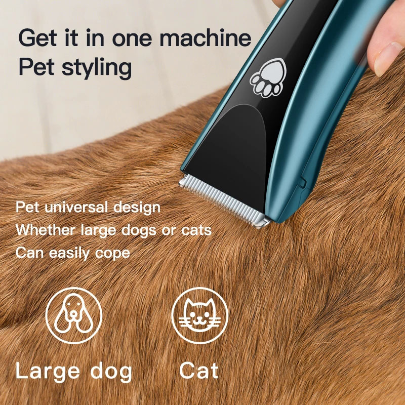 Pet Shaver Cordless Silent Dog Hair Trimmer Animal Grooming Shaved Feet for Cat Clippers Waterproof Chargeable Pets Accessories