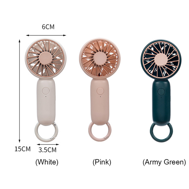 Mini Handheld Fan Summer Outdoor Personal Portable Student Classroom Office Cute Small Cooling USB Wind Power Fans
