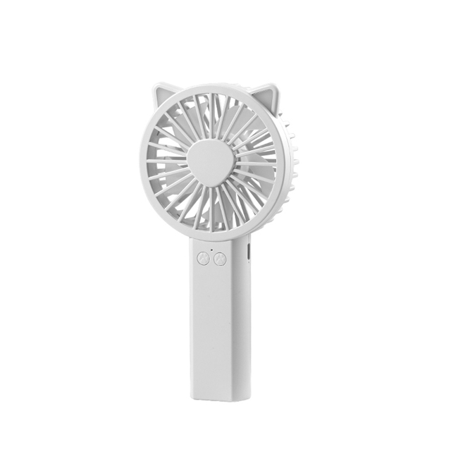 USB Rechargeable Mini Handheld Fan Outdoor Mini Creative Desktop Office Mute Charging Portable Handheld Fan Cooling Fans