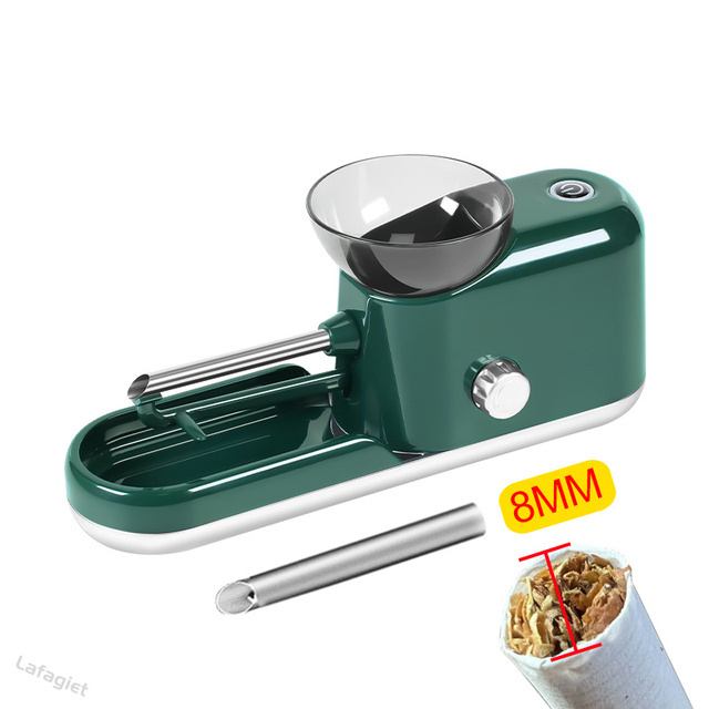 Kitchen Dining room appliances 6.5/8mm Injector Maker Electric Automatic Cigarette Rolling Machine Filling Tobacco Smoke Roller Making Cigarette Accessories