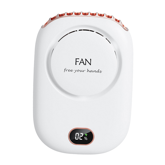 Neck fan Mini Clip Fan Hand Held Fan Hand-free Personal Fan Body Cooling Hands free Neck fan clip fan portable