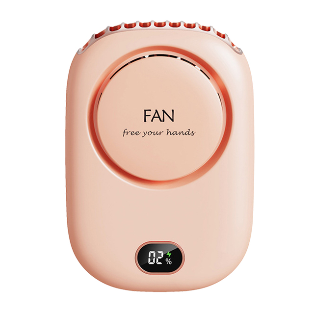 Neck fan Mini Clip Fan Hand Held Fan Hand-free Personal Fan Body Cooling Hands free Neck fan clip fan portable