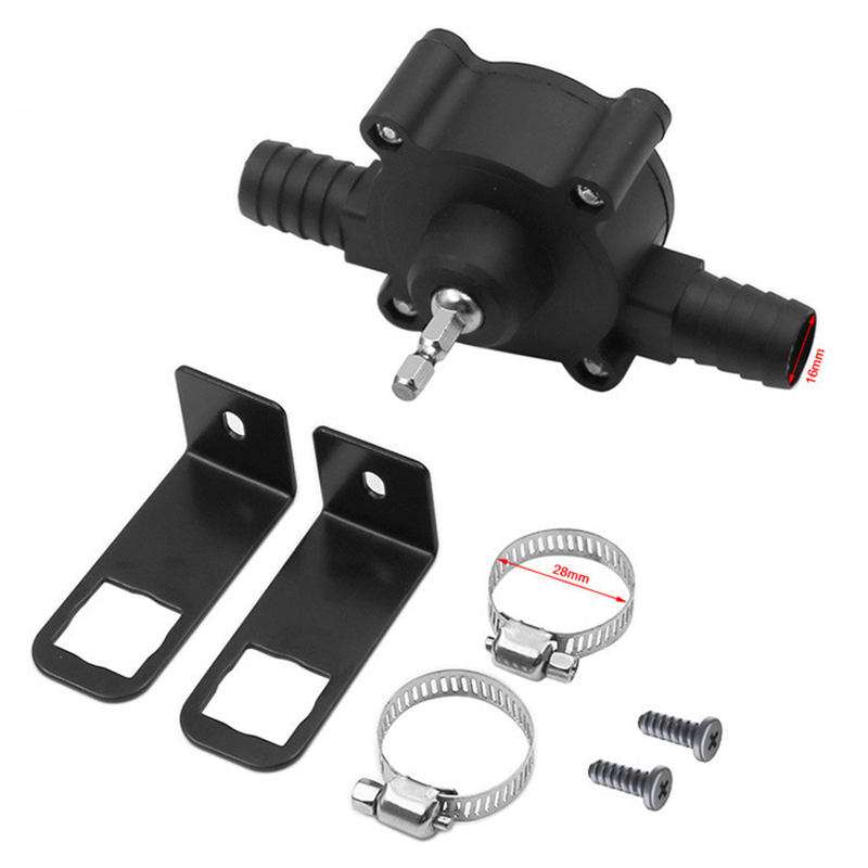 Water dispensers Portable Electric Drill Pump Diesel Oil Fluid Water Pump Mini Hand Self-priming Liquid Transfer Pumps