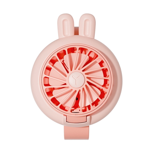 Mini Carry Wrist Fan Watch Summer Portable USB Rechargeable Air Cooling Fan Detachable Personal Toy Watch Table Fan