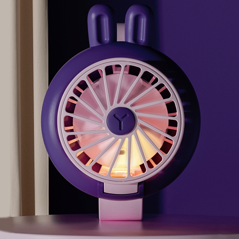 Mini Carry Wrist Fan Watch Summer Portable USB Rechargeable Air Cooling Fan Detachable Personal Toy Watch Table Fan