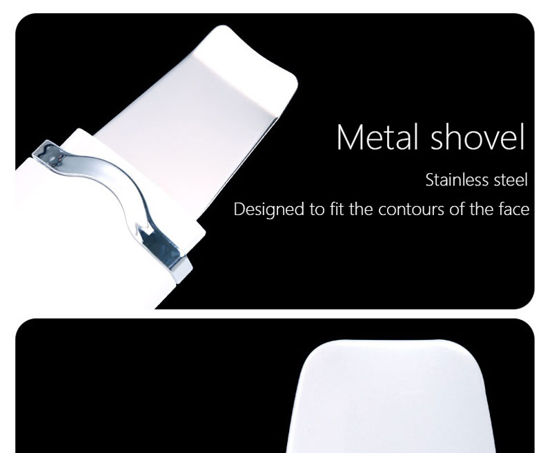 Ultrasonic Skin Scrubber Deep Face Cleansing Machine Peeling Shovel Home Use Facial Pore Cleaner Lift Beauty Instrument