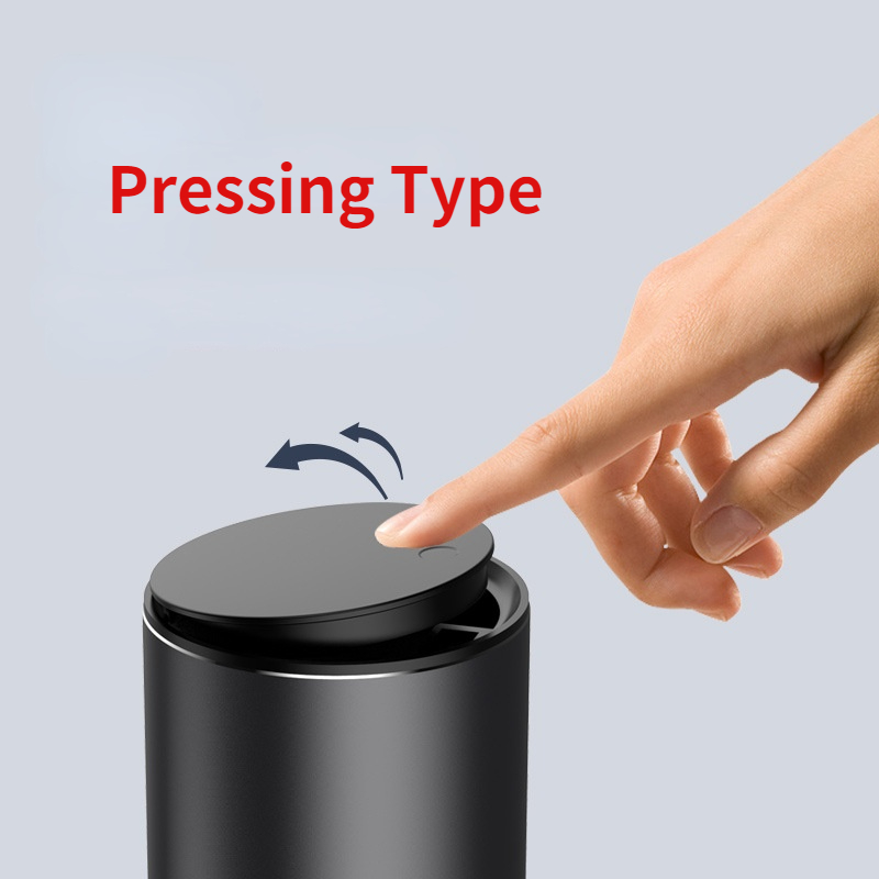 Alloy Car Trash Can  Car Garbage Bin Ashtray Dust Case Holder  Auto Organizer Storage Bag Car Dustbin  Car Interior Accessories