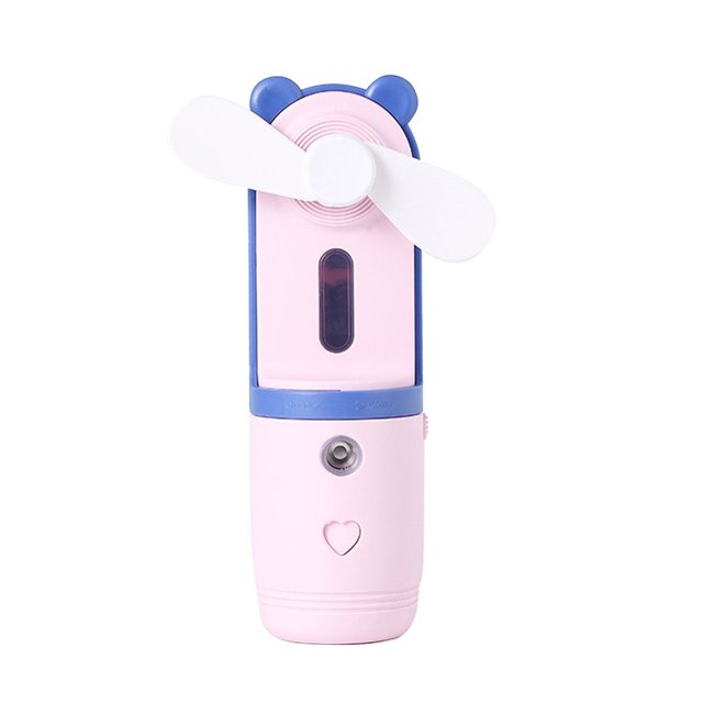 Water Spray Fan Portable Water Spray Mist Fan Electric USB Handheld Mini Fan Cooling Air Conditioner Humidifier For Outdoor