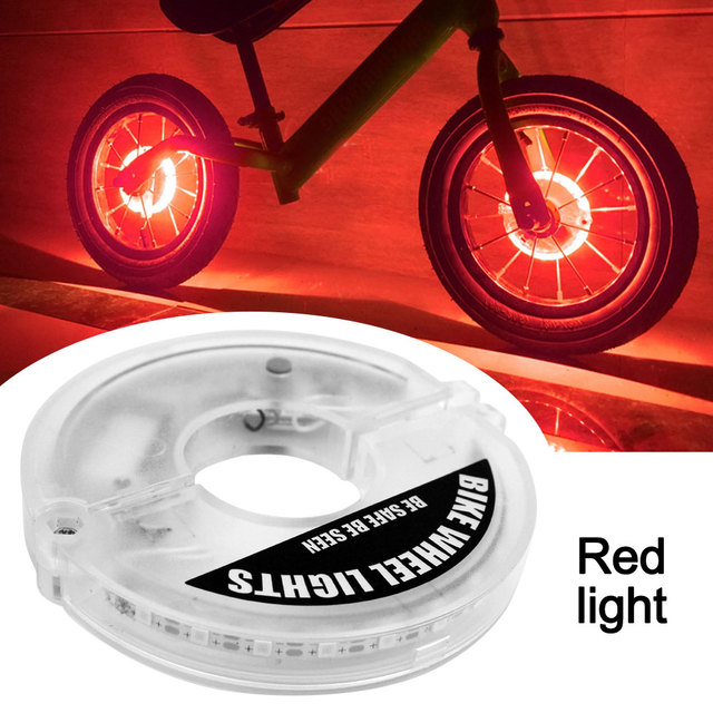 1pc 22 LED Flash Spoke Light Intelligent Induction Bicycle Wheel Light USB Rechargeable Balance Car Drum Light  Tyre Tire Valve Lamp