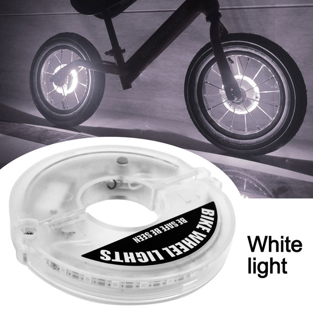 1pc 22 LED Flash Spoke Light Intelligent Induction Bicycle Wheel Light USB Rechargeable Balance Car Drum Light  Tyre Tire Valve Lamp