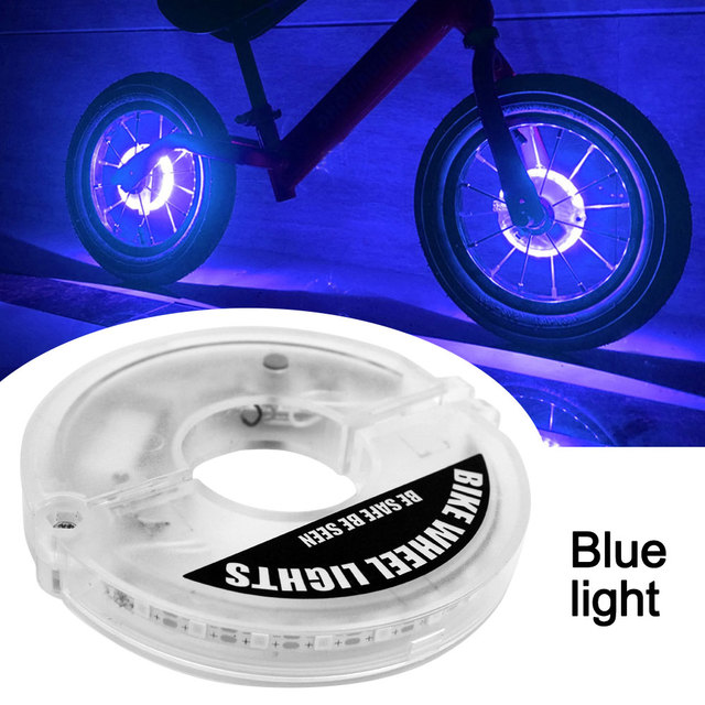 1pc 22 LED Flash Spoke Light Intelligent Induction Bicycle Wheel Light USB Rechargeable Balance Car Drum Light  Tyre Tire Valve Lamp