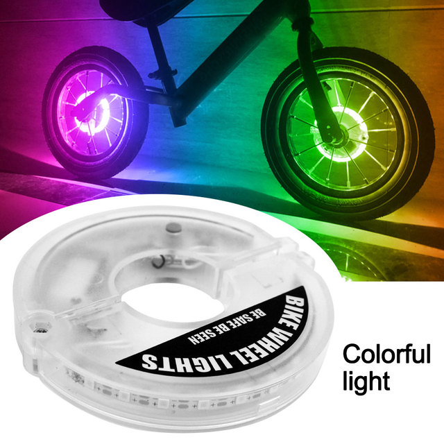 1pc 22 LED Flash Spoke Light Intelligent Induction Bicycle Wheel Light USB Rechargeable Balance Car Drum Light  Tyre Tire Valve Lamp