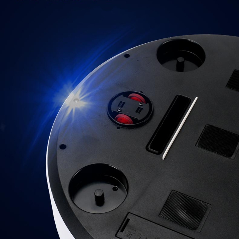 5-in-1 Robot Vacuum Cleaner Wireless With LED Atmosphere Lights Quiet Vacuuming Mopping Humidifying Vaccume Clean