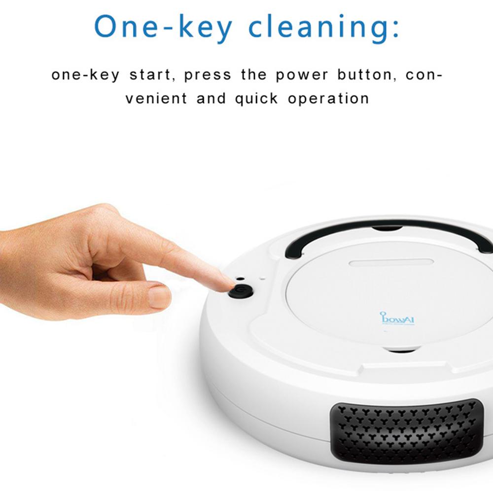 Automatic Robot Vacuum Cleaner 3-In-1 Smart Wireless Sweeping Dry&Wet Cleaning Machine Charging Intelligent Vacuum Cleaner