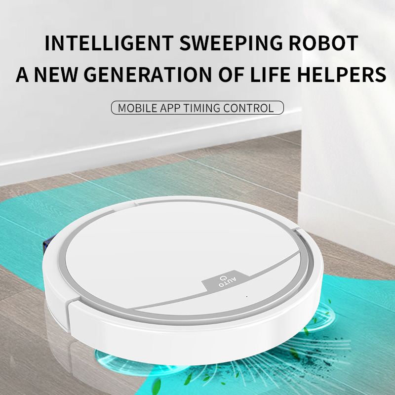 Robot Vacuum Cleaner Smart APP Remote Control Cleaning Machine 2800PA Floor Sweeping Wet Dry Vacuum Cleaner Home