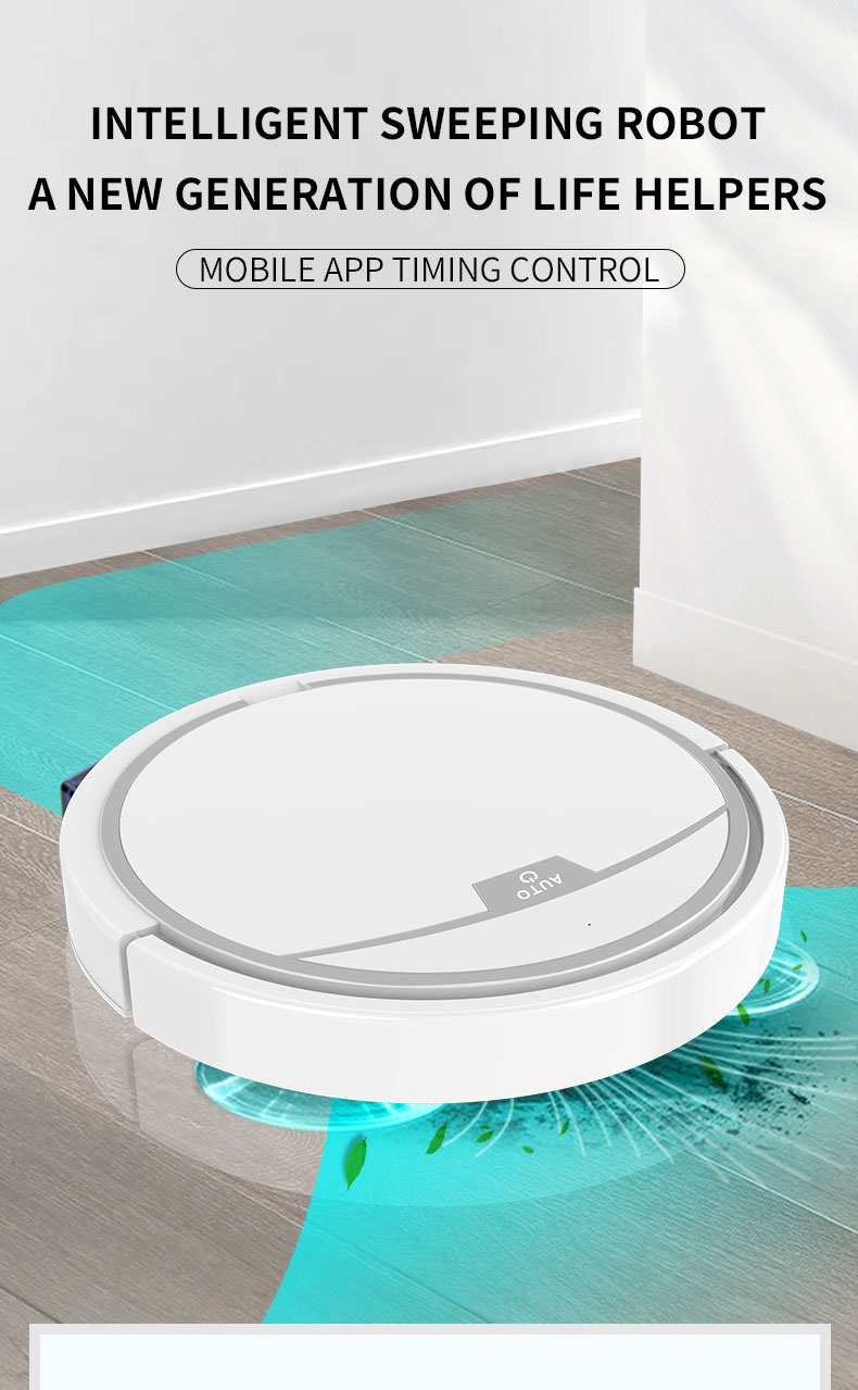Robot Vacuum Cleaner Smart APP Remote Control Cleaning Machine 2800PA Floor Sweeping Wet Dry Vacuum Cleaner Home