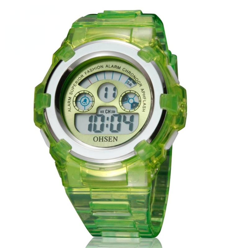 Kids Sport Watches Waterproof Silicone Electronic Stopwatch  Digital Watch