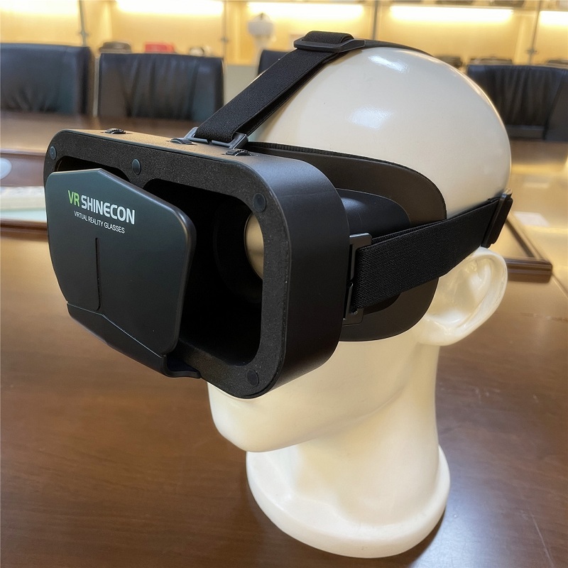 VR Shinecon New 3D Virtual Reality Gaming Glasses Headset Compatible With iPhone and Android Phone G10 Metaverse VR Headset
