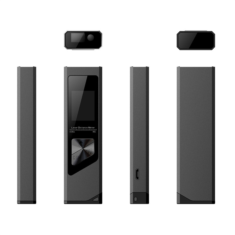 Laser Rangefinder Electric Gauge Measure Ruler Slope Trajectory Compensation Digital Laser USB Charge Diy Tape Measure