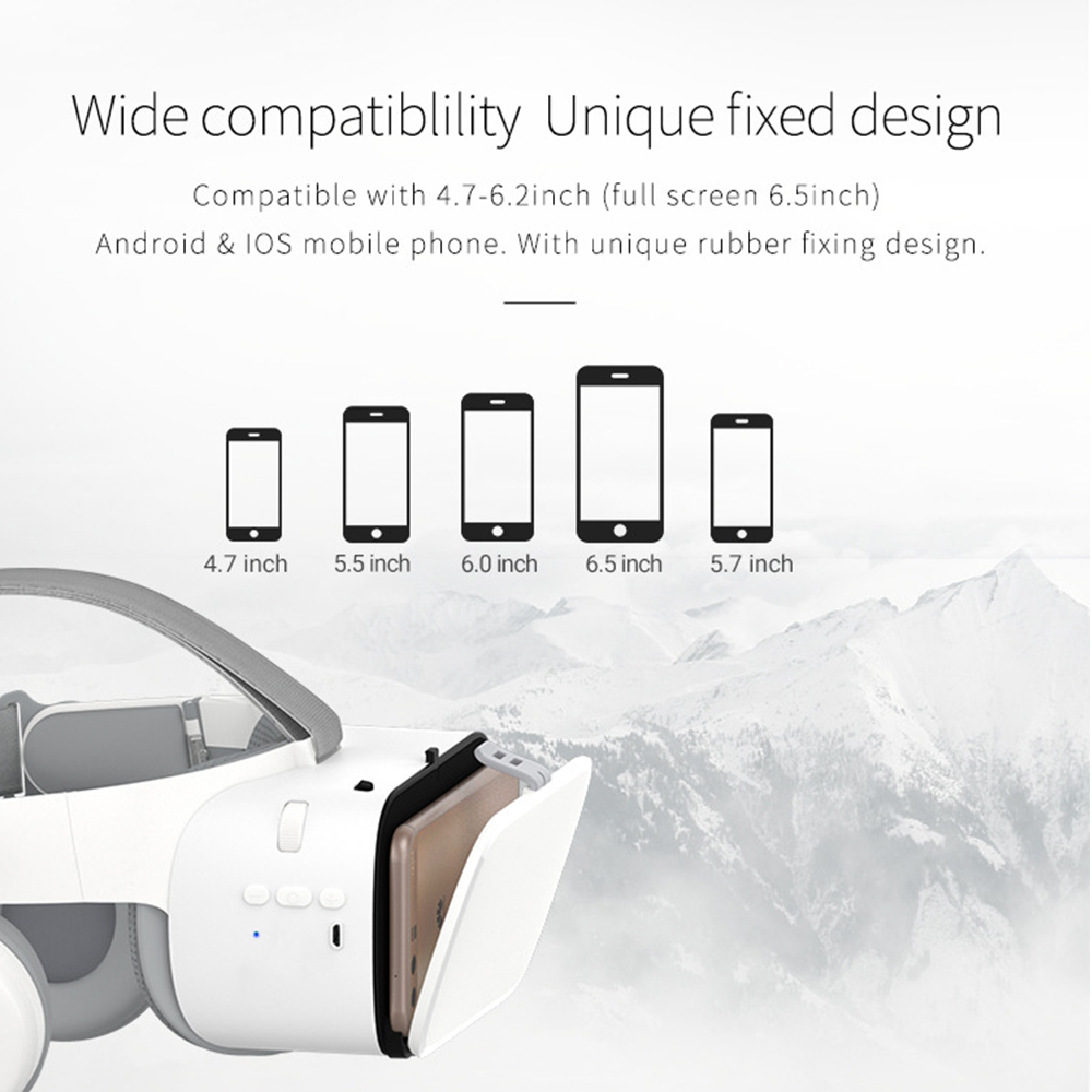 Upgrade 3D Glasses VR Headset Google Cardboard Virtual Reality Glasses Wireless VR Helmet For Smartphones
