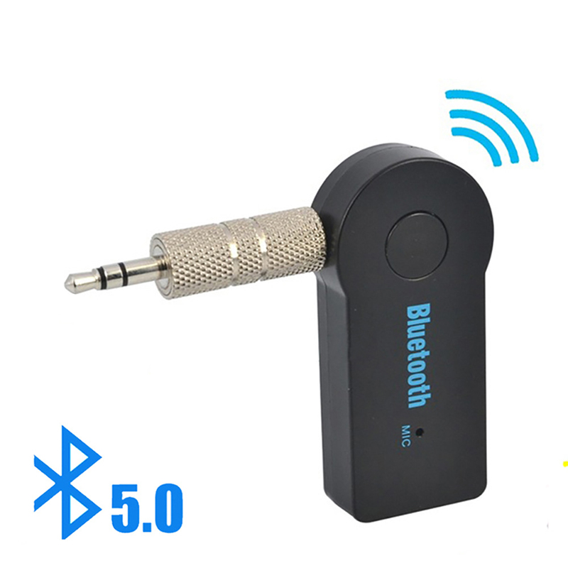 2 in 1 Wireless Bluetooth 5.0 Receiver Transmitter Adapter 3.5mm Jack For Car Music Audio Aux Headphone Reciever Handsfree