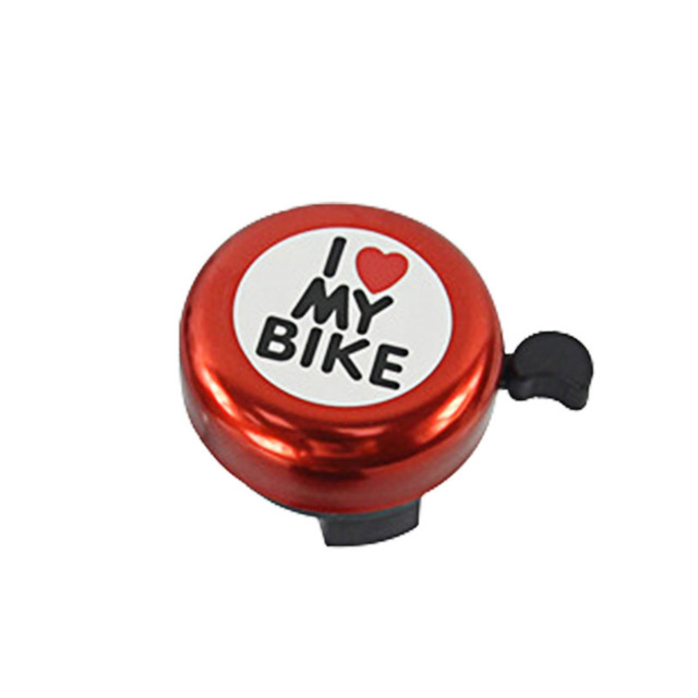 Bicycle Bell Love Aluminum Alloy Mini I Love My Bike Universal MTB Bike Road E-Bike Electric Scooter Creative Accessories