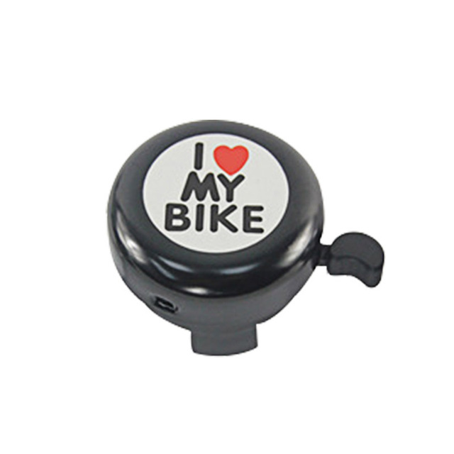 Bicycle Bell Love Aluminum Alloy Mini I Love My Bike Universal MTB Bike Road E-Bike Electric Scooter Creative Accessories