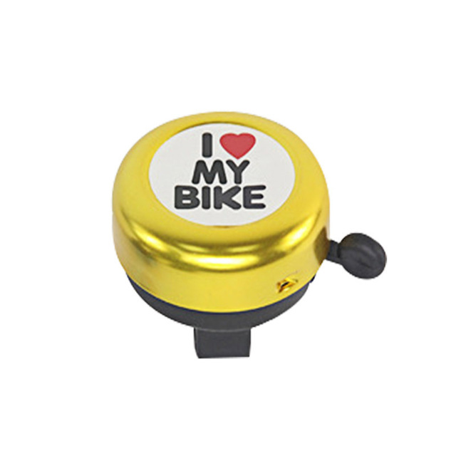 Bicycle Bell Love Aluminum Alloy Mini I Love My Bike Universal MTB Bike Road E-Bike Electric Scooter Creative Accessories