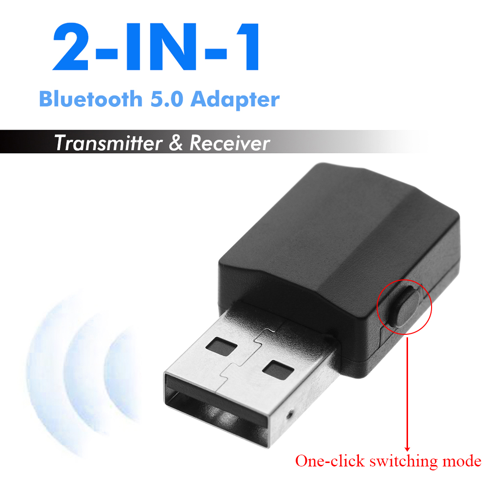 Mini 3.5mm AUX Stereo Wireless Bluetooth Adapter 5.0 Bluetooth Transmitter Receiver For Car Music Bluetooth Transmitter For TV