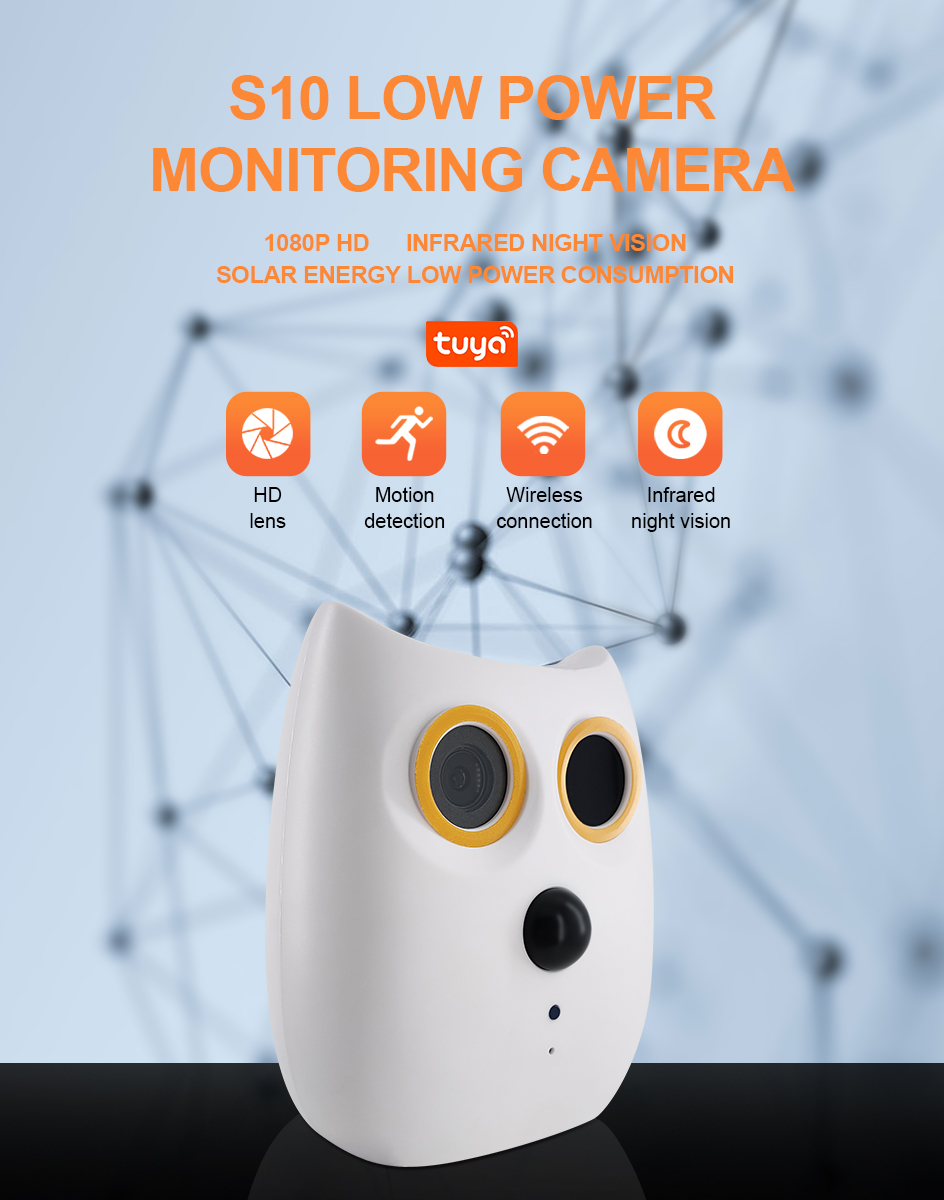 WiFi 1080P Rechargeable Battery Camera IP66 indoor Outdoor Wireless Smart Surveillance IP Camera (no card)