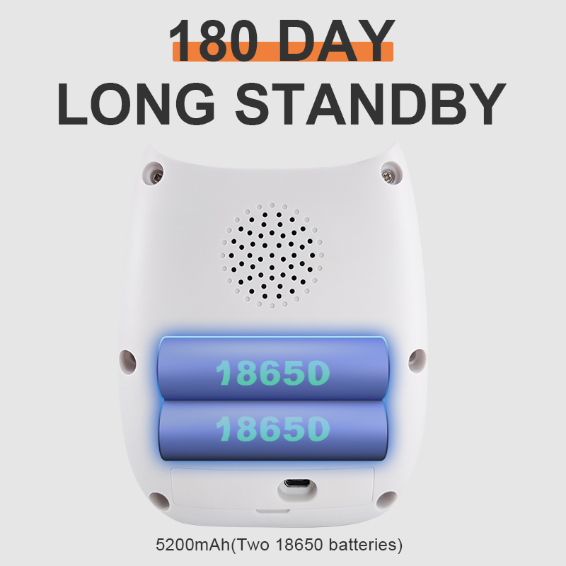 WiFi 1080P Rechargeable Battery Camera IP66 indoor Outdoor Wireless Smart Surveillance IP Camera (no card)