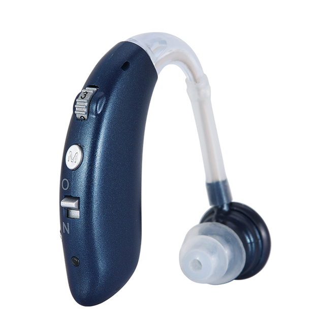 Rechargeable Sound Amplifier In-Ear Hearing Aid Device Mini Portable Elderly Adults Left and Right Ear Massager Versatile