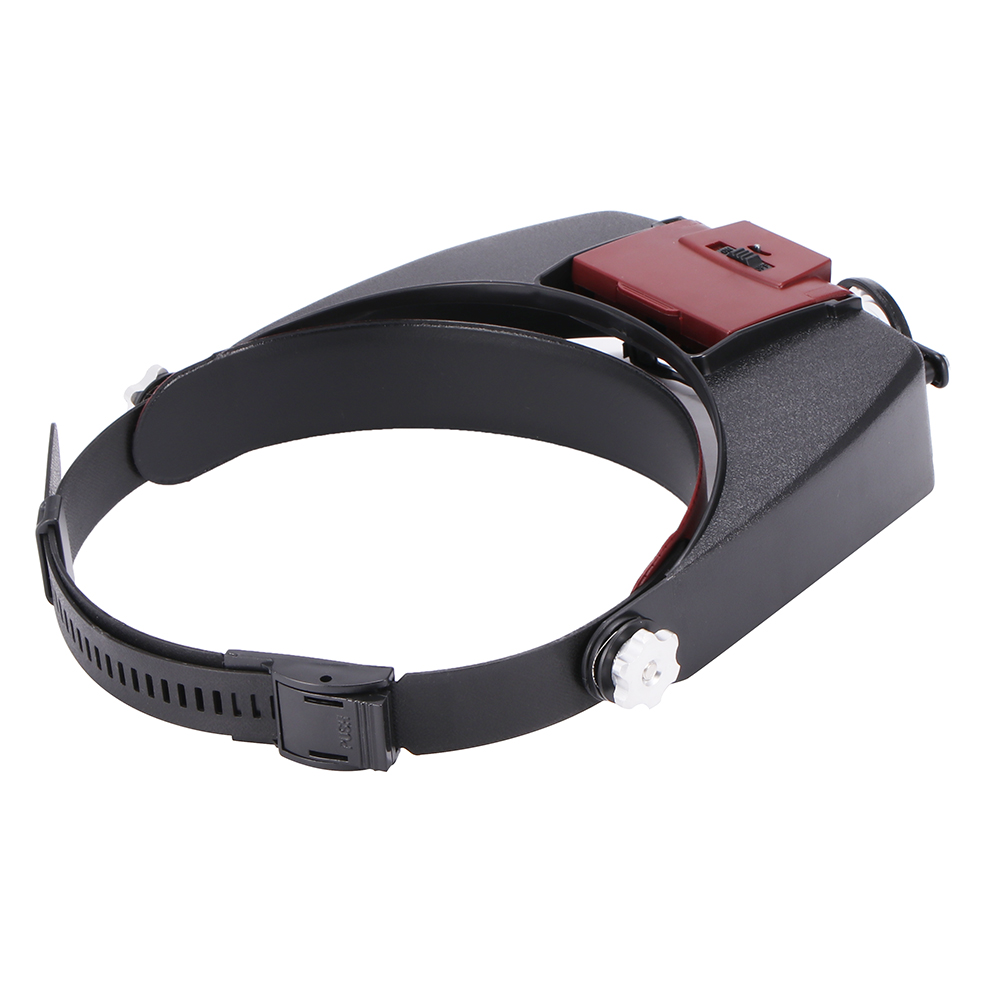 Headband Magnifier Led Light Head Lamp Magnifying Glass Jeweler Loupe With Led Lights 1.5X 3X 6.5X 8X Repair Tool Precision Work